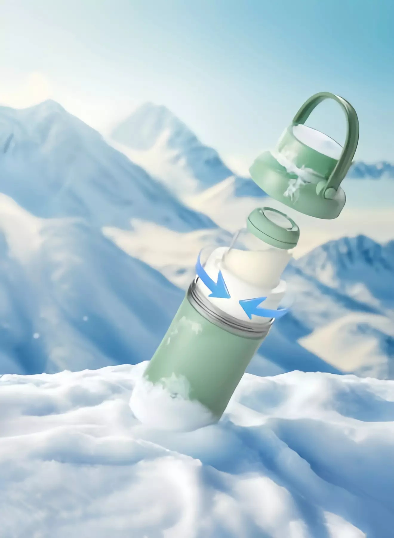 Breast milk cooler