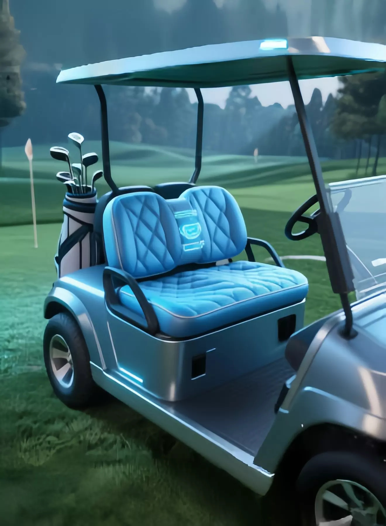 Golf heating and cooling pad